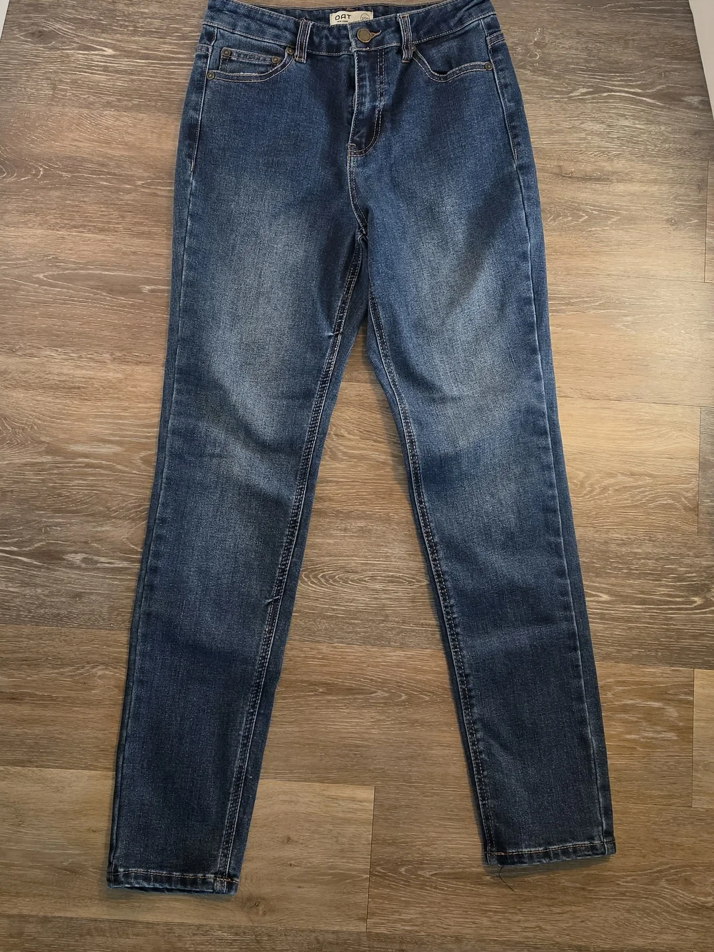 Oat New York Dark Blue Skinny Jeans for Women Size 2 NWOT